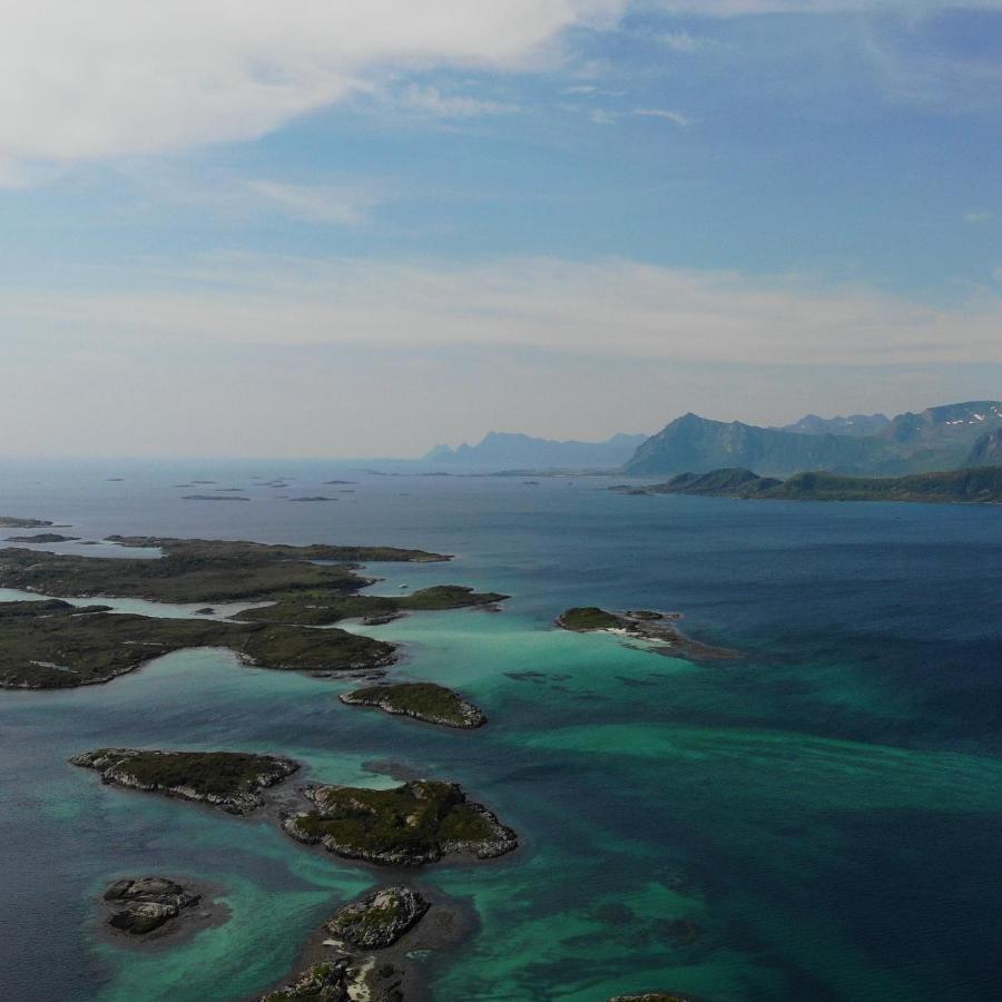 New! Luxury Cabin In Beautiful Lofoten Kleppstad Buitenkant foto