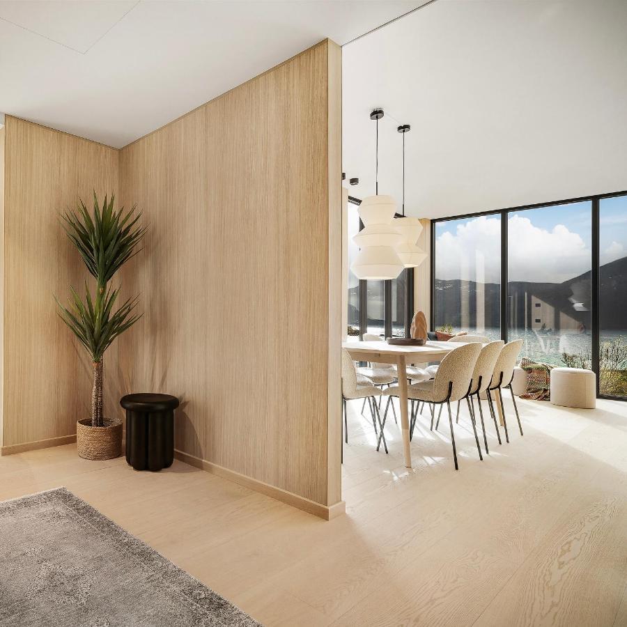 New! Luxury Cabin In Beautiful Lofoten Kleppstad Buitenkant foto